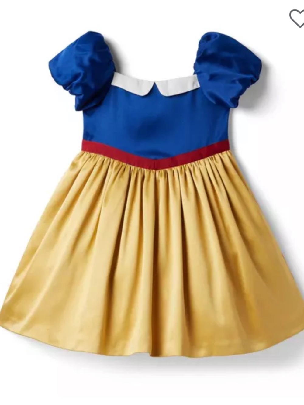 Janie and Jack Navy, Disney Snow White Princess Dress (18-24m)
